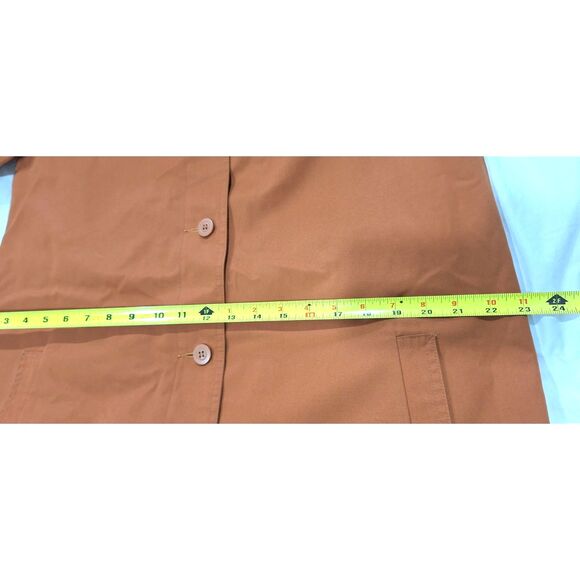 Vintage Neiman Marcus Ladies Trench Coat Coatworks Judy Scates for Jerold SZ 7/8 - Picture 14 of 15
